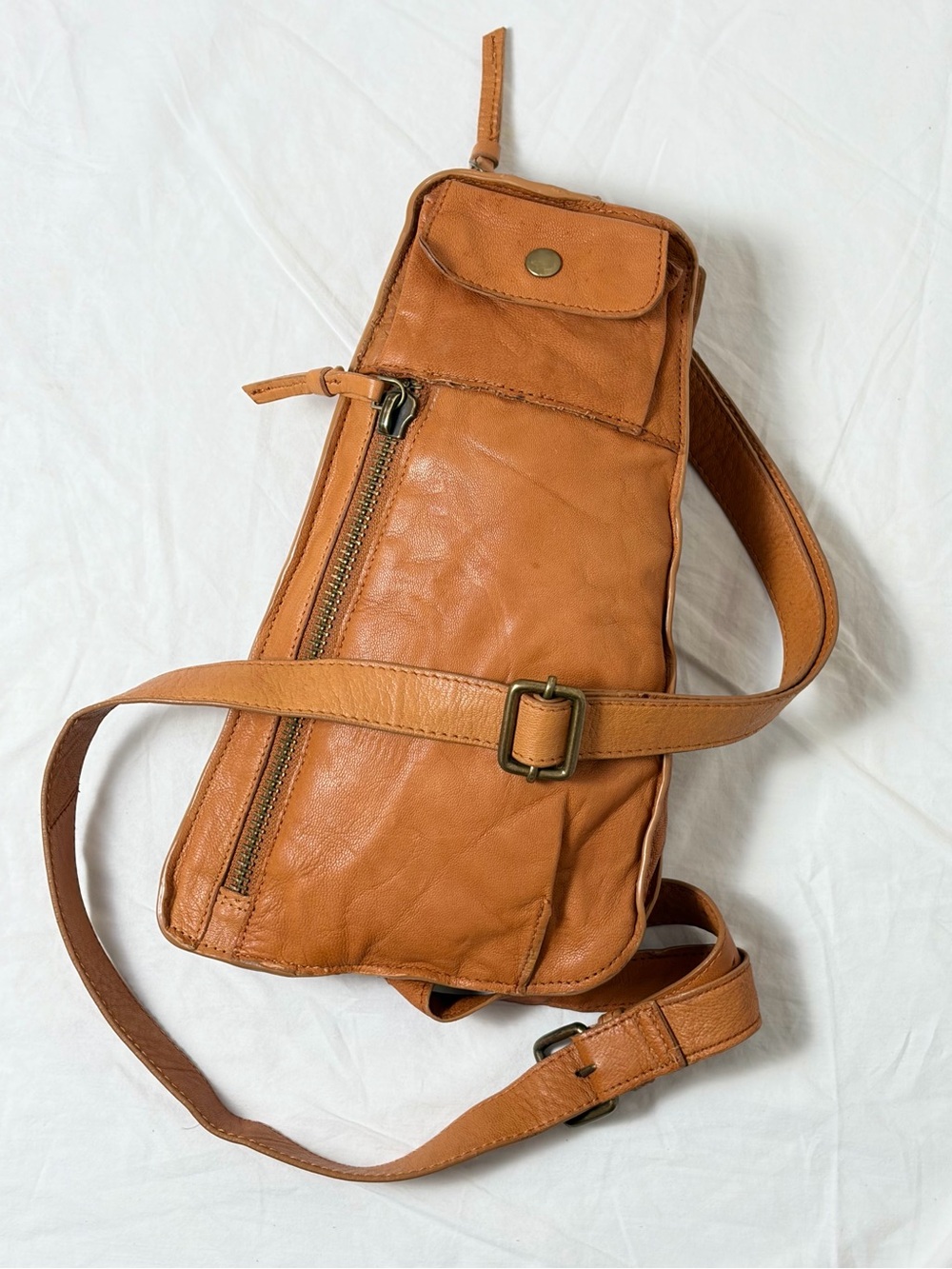 Free People Jagger Leather Sling